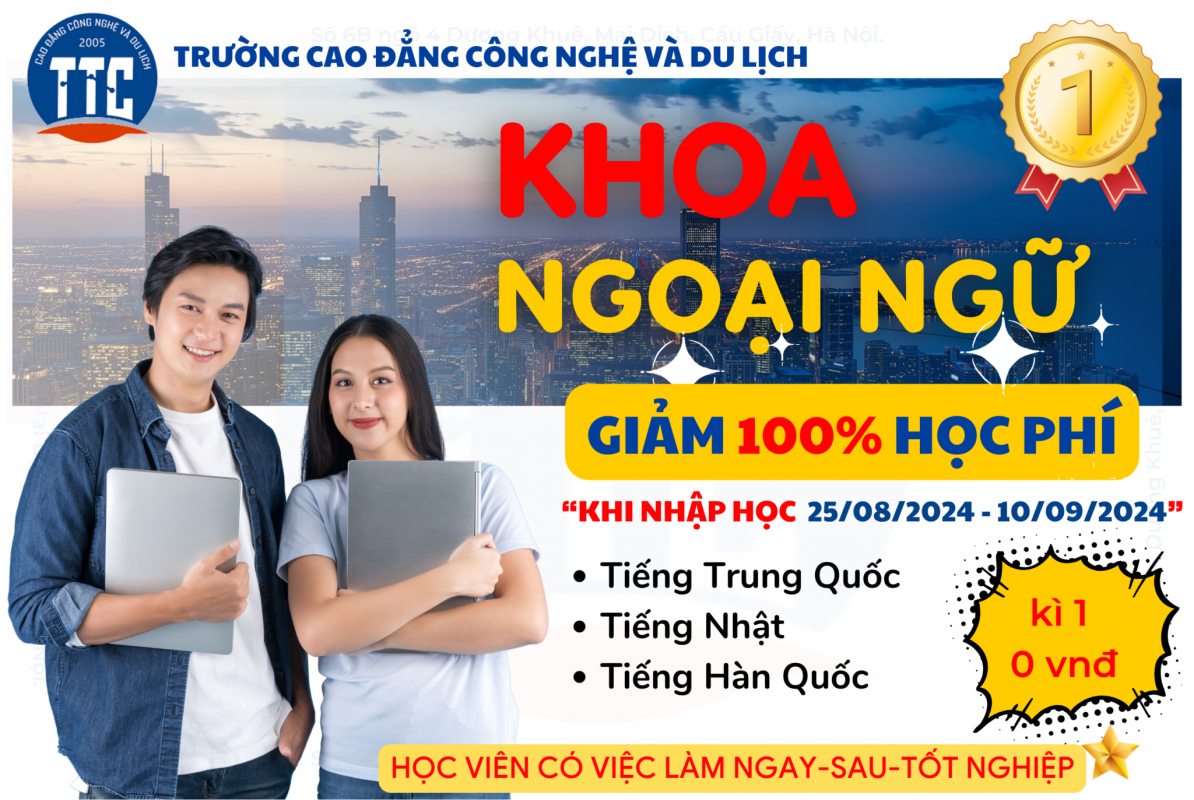 TRƯỜNG CAO ĐẲNG CÔNG NGHỆ VÀ DU LỊCH